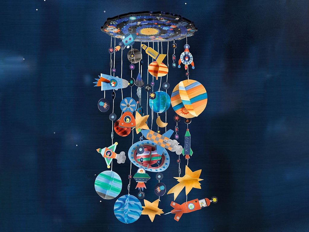 Djeco DJ07993 DIY Závěs Sluneční soustava